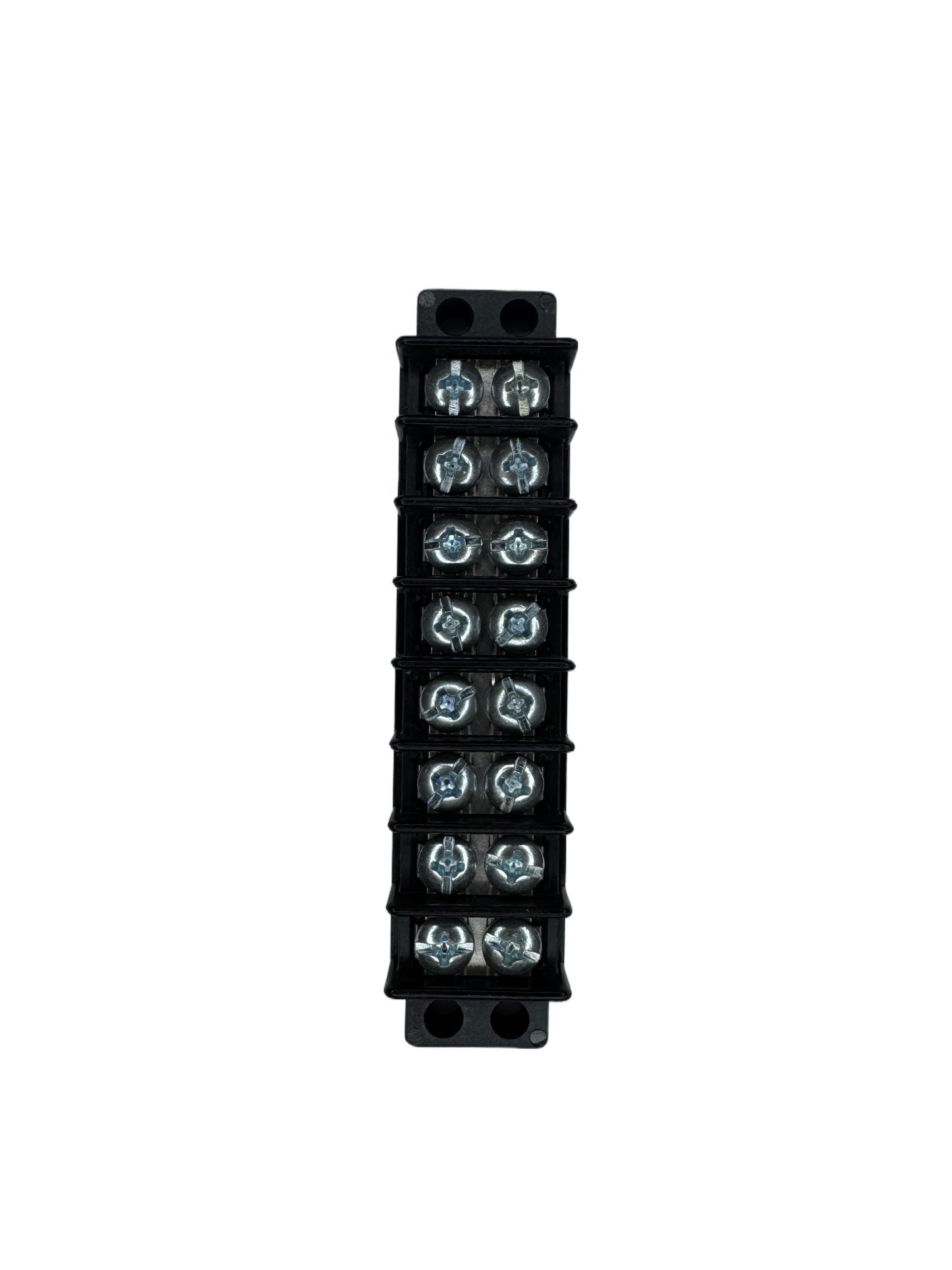 Light Duty Terminal block with eight poles meant to join two or more circuits together
