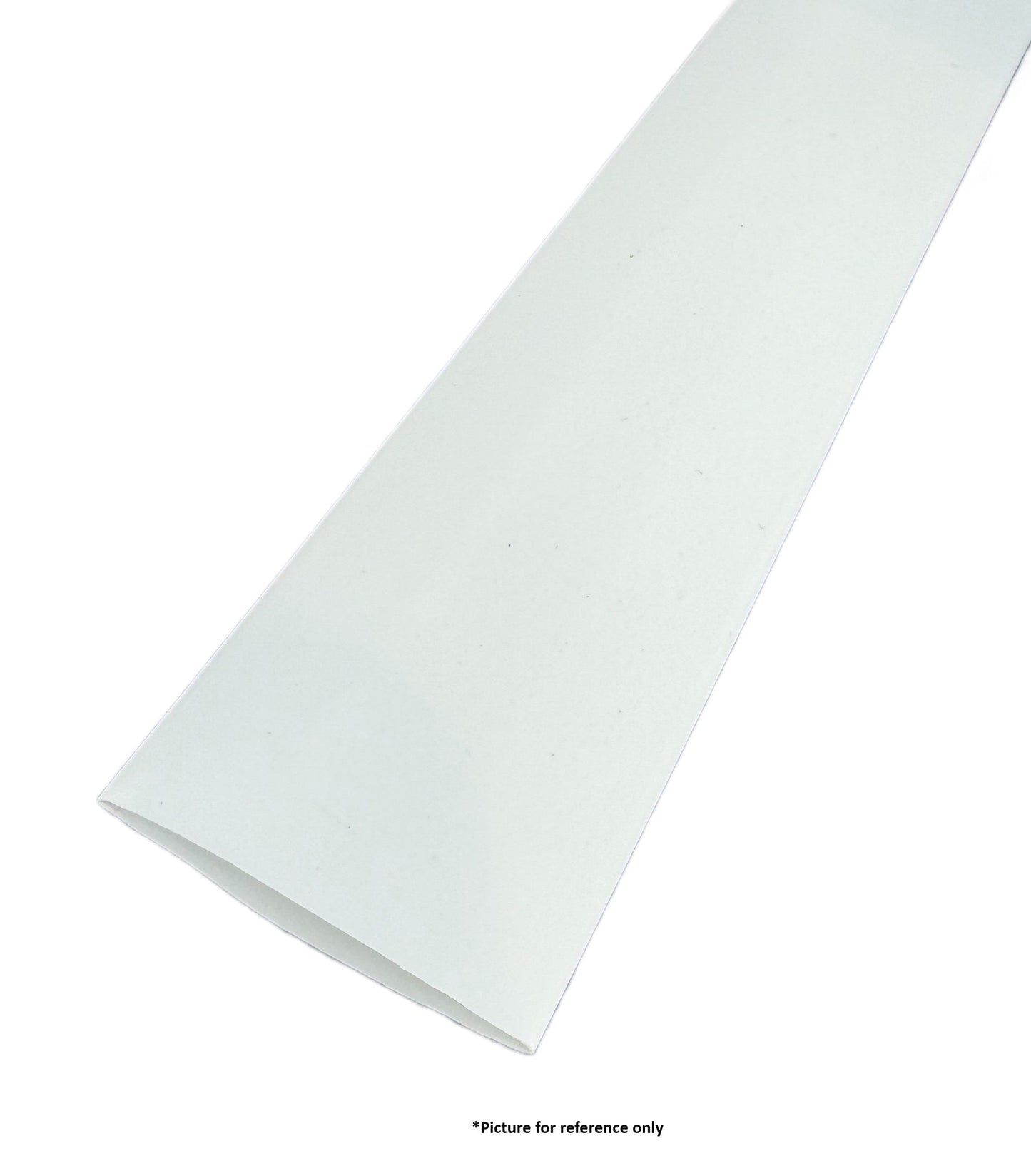 1-1/2" Single Wall Heat Shrink White