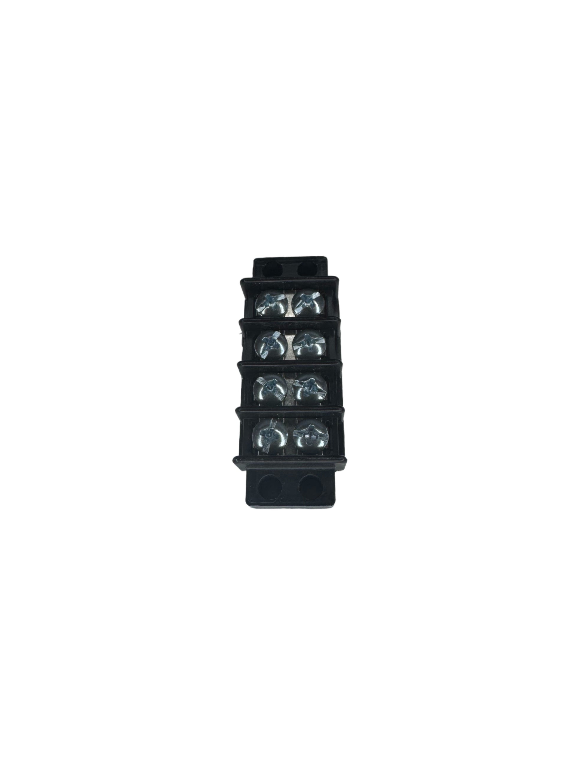 Light Duty Terminal block with four poles meant to join two or more circuits together