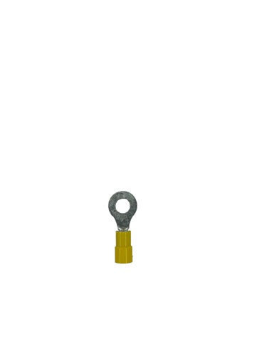 Vinyl Ring Terminal 12-10GA 1/4"