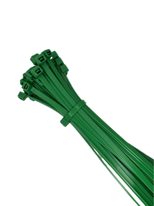 7.5" 50lbs Green Cable Tie