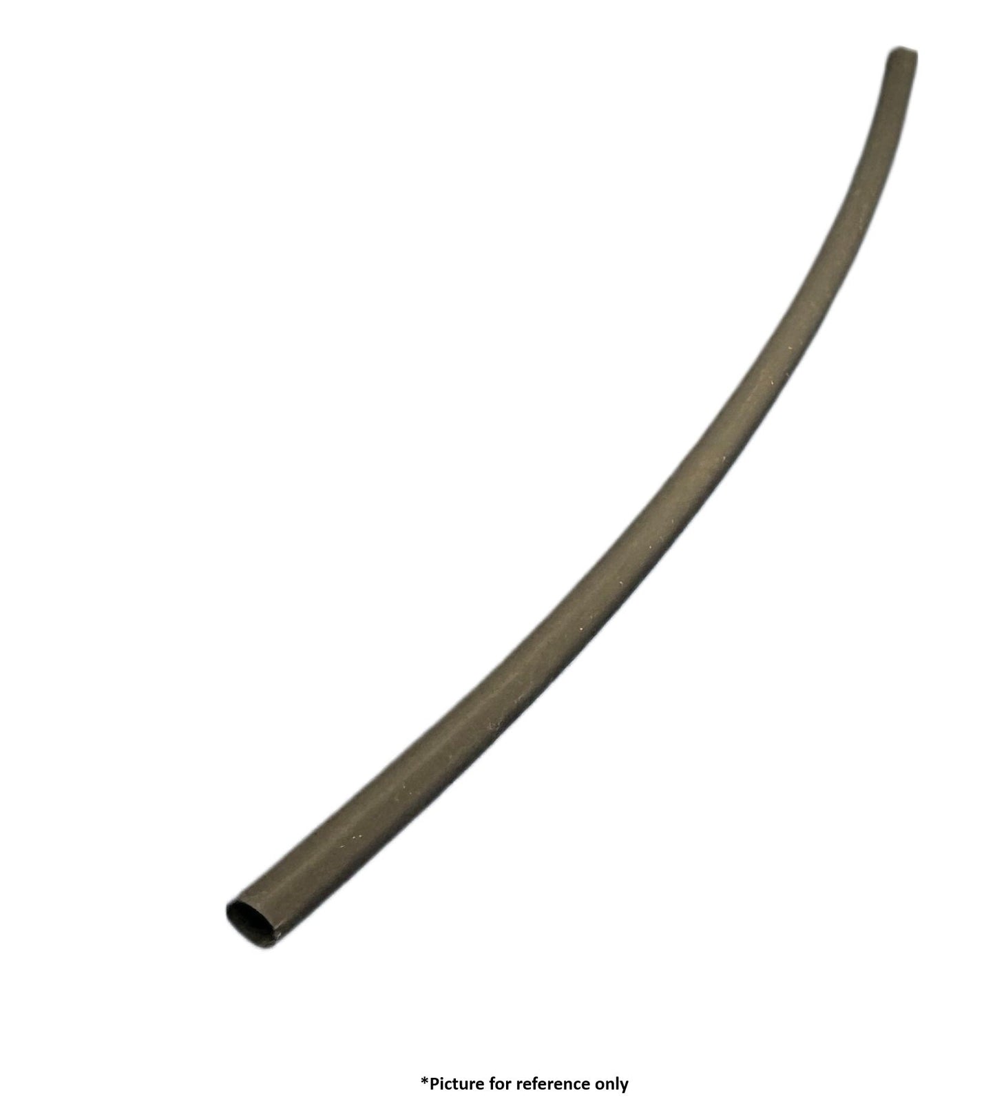 1/4" Single Wall Heat Shrink Black