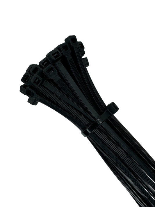 11" 50lbs UV Black Cable Tie