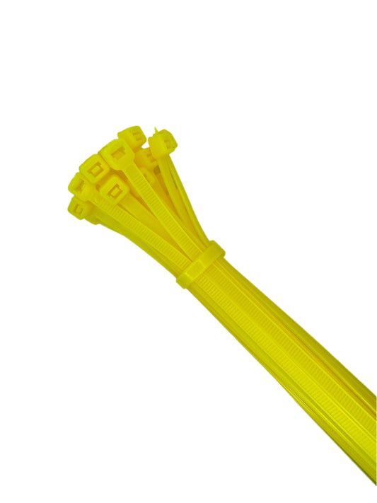 7.5" 50lbs Yellow Cable Tie